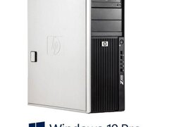 Workstation HP Z400, Hexa Core E5649, 12GB DDR3, GeForce 605 DP 1GB, Win 10 Pro